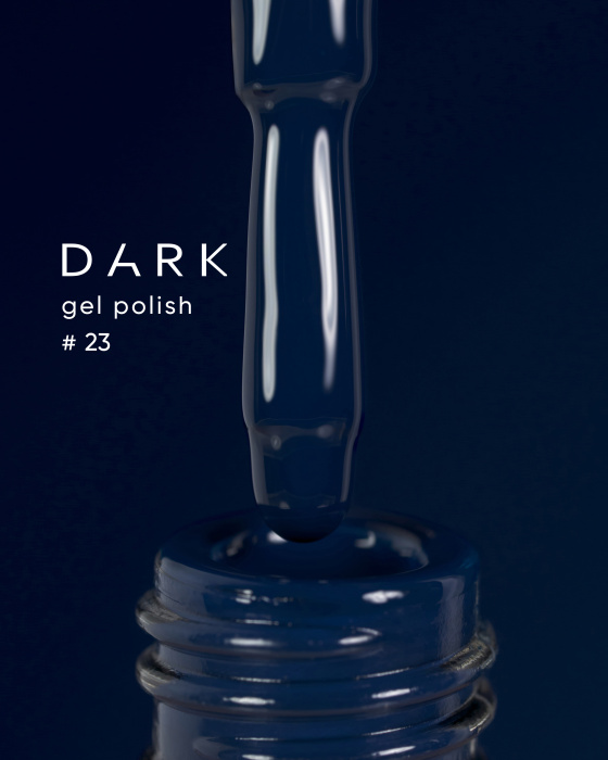 Dark gel polish (new collection) 23, 10 ml