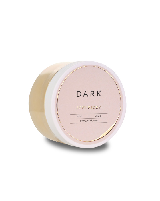 DARK SCRUB SOFT PEONY, 250 g