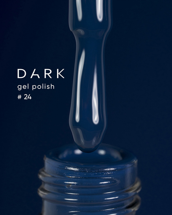 Dark gel polish 024, 6 ml