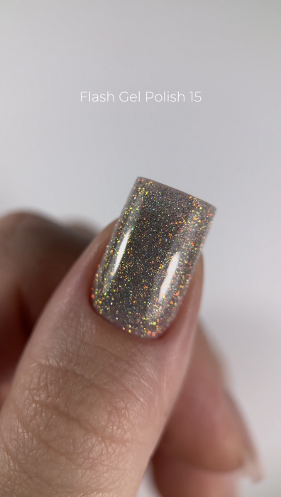 Dark Gel Polish Flash 15, 10 ml