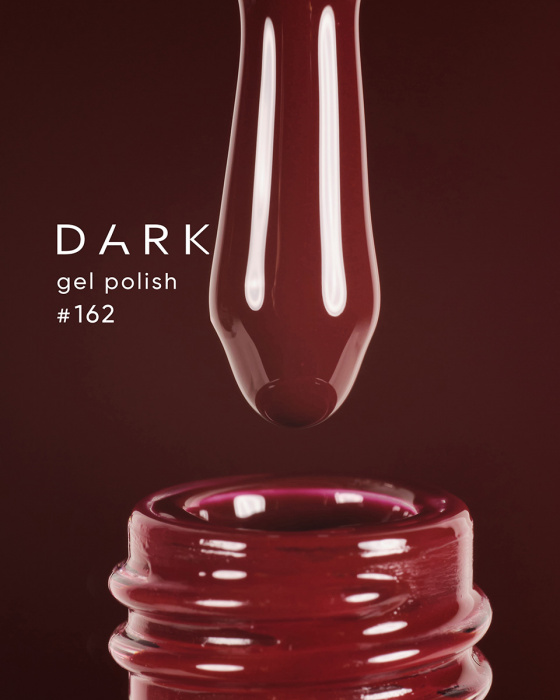 Dark gel polish 162, 10 ml