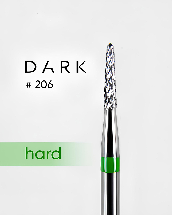 Фреза ТВС Dark  №206 зелена