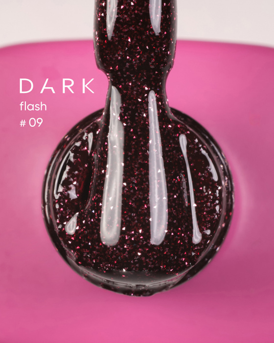 Dark Gel Polish Flash 09, 10 ml