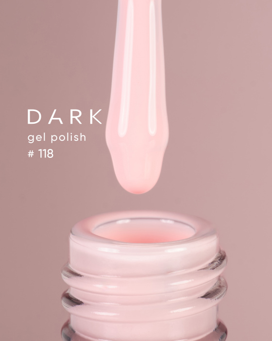 Dark gel polish (new collection) 118, 10 ml