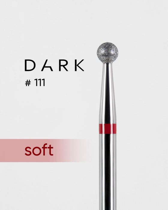 DARK Фреза алмазна №111 червоний шар 030