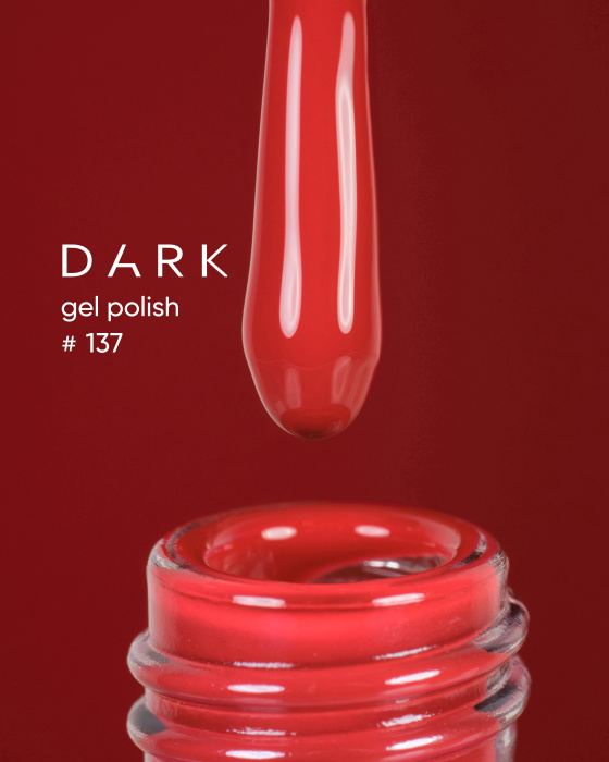 Dark gel polish (new collection) 137, 6 ml