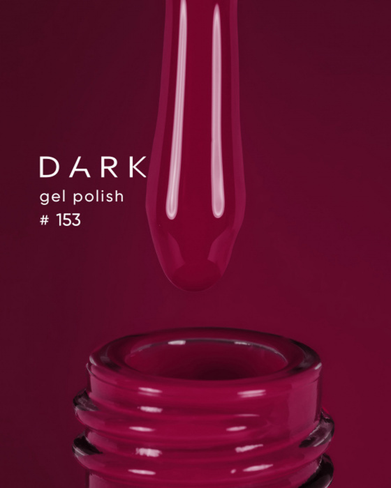 Dark gel polish 153, 10 ml