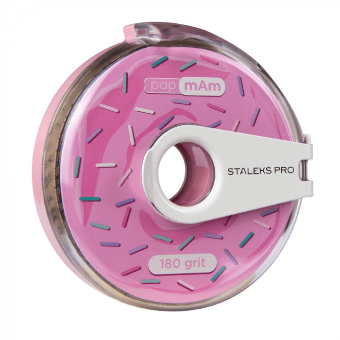 Пластикова котушка №7 БІЛА papmAm Bobbinail Staleks Pro EXPERT 180 грит (6м)