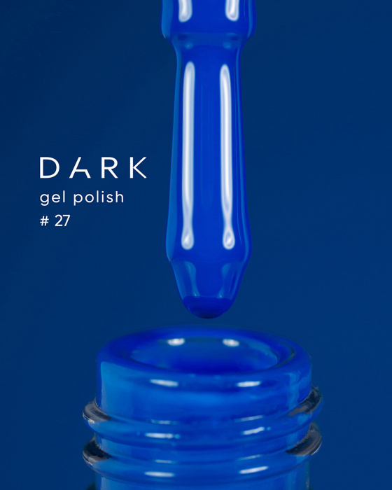 Dark gel polish 027, 10 ml