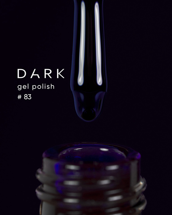 Dark gel polish 083, 6 ml