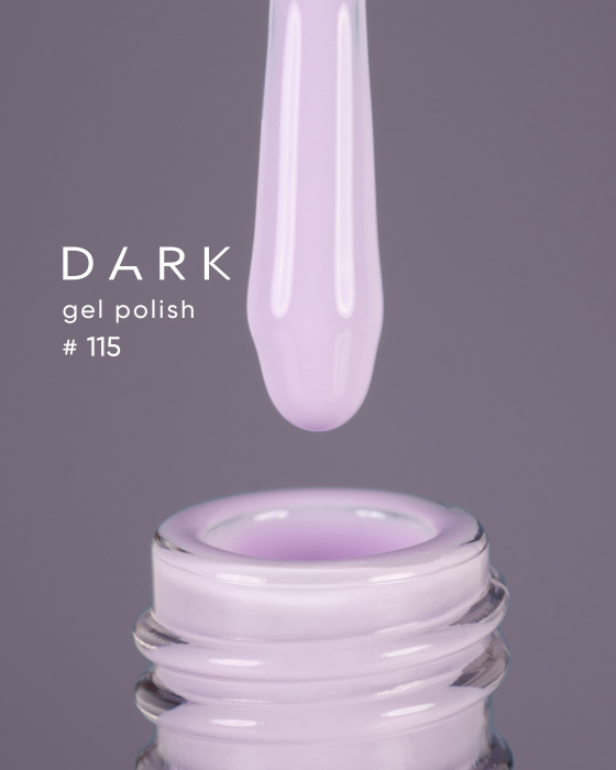 Dark gel polish (new collection) 115, 10 ml