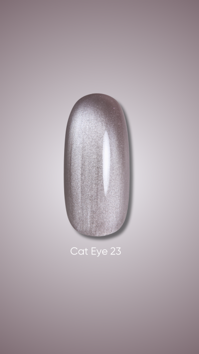 Dark gel polish Cat Eye 23, 10 ml