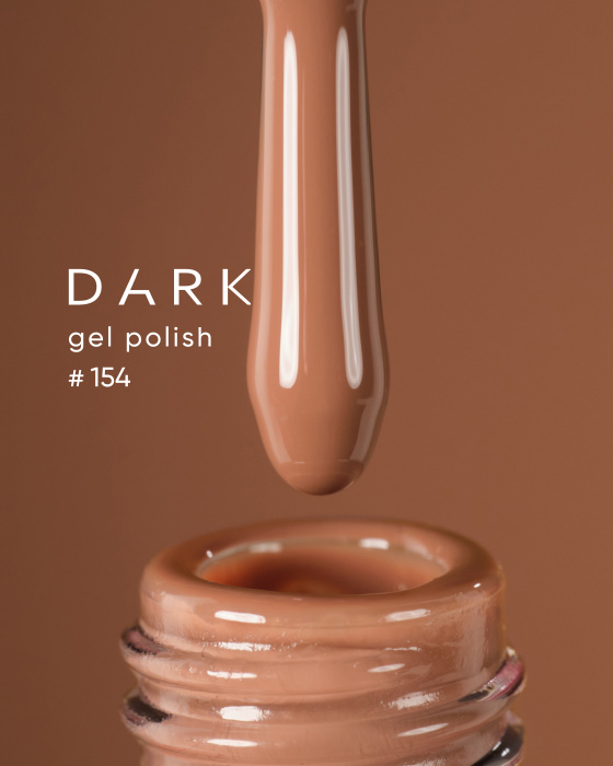 Dark gel polish 154, 10 ml