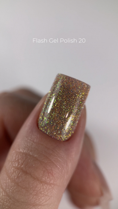 Dark Gel Polish Flash 20, 10 ml