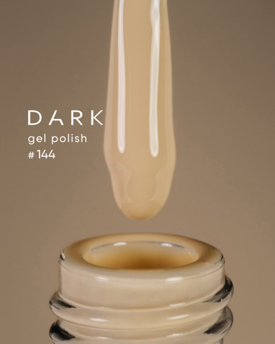 Dark gel polish 144, 10 ml