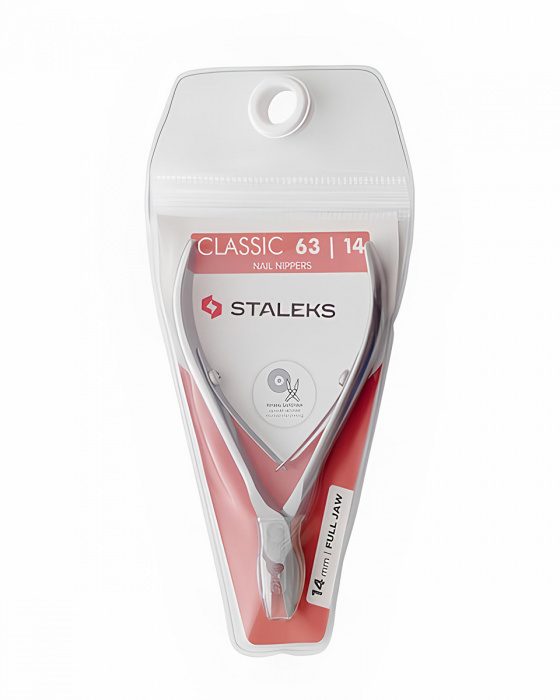 Кусачки професійні для нігтів Staleks CLASSIC 63 14 мм