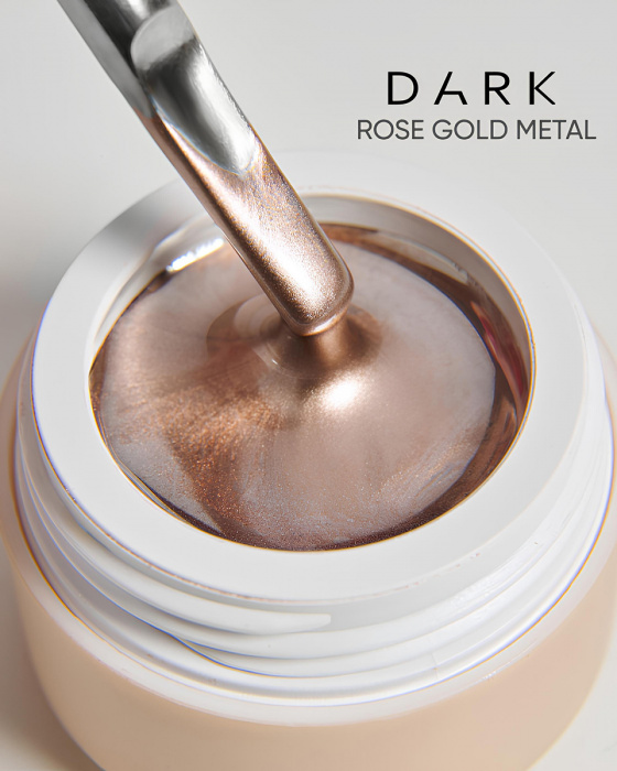 DARK Rose Gold metal Gel Paint, 5 г