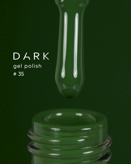 Dark gel polish 035, 10 ml