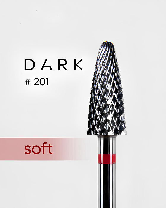 Фреза ТВС Dark  №201 червона