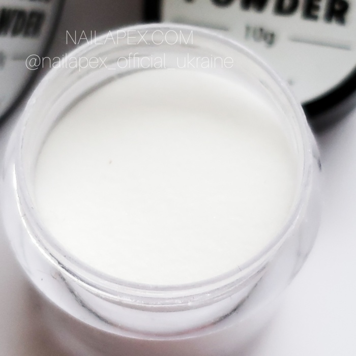 NailApex Acrylic Powder 10г (акрилова пудра, прозора)