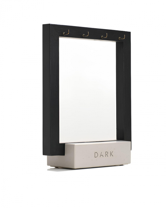 DARK Підставка для тіпс (бетонна+дерево)