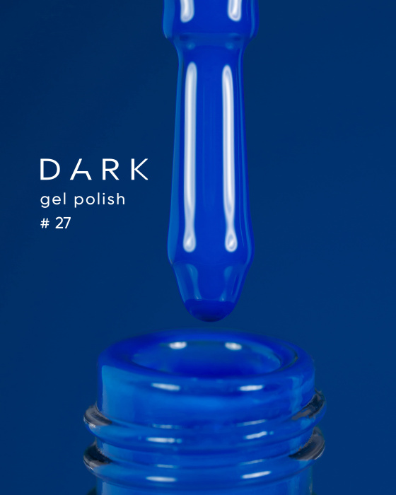 Dark gel polish (new collection) 27, 6 ml