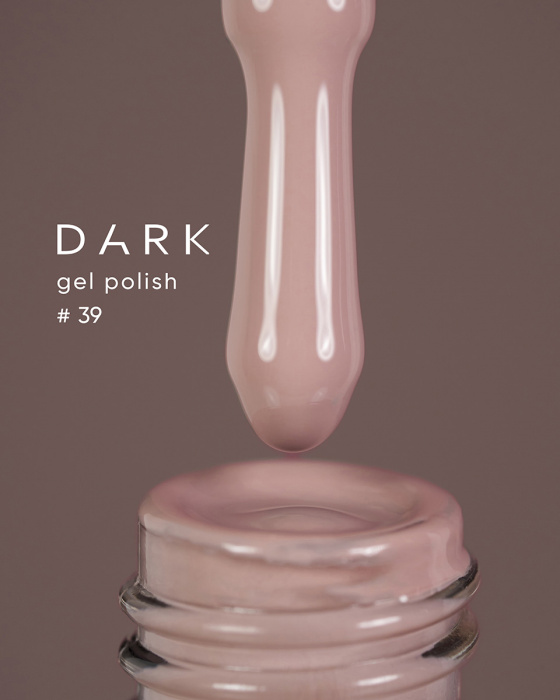 Dark gel polish 039, 6 ml