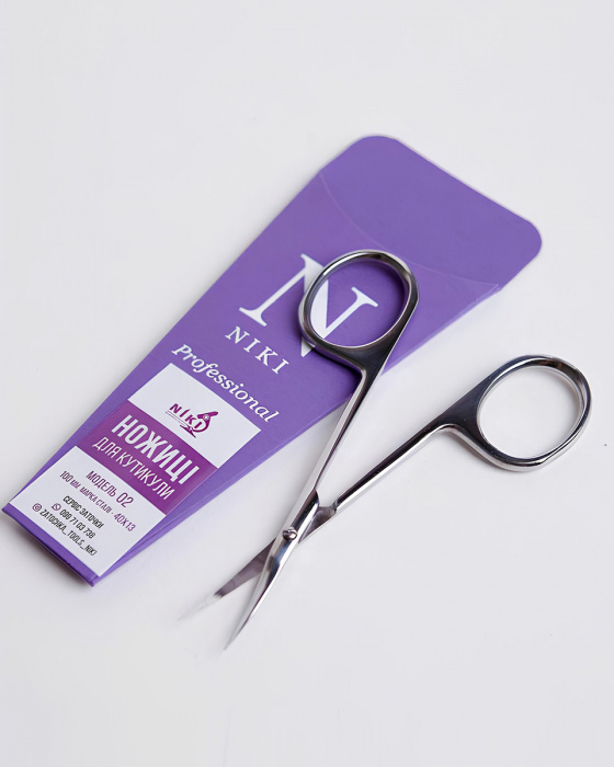 Ножиці для кутикули Niki модель 2, 100 мм