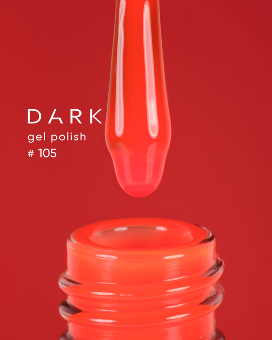 Dark gel polish (new collection) 105, 10 ml