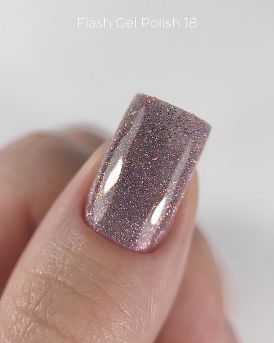 Dark Gel Polish Flash 18, 10 ml