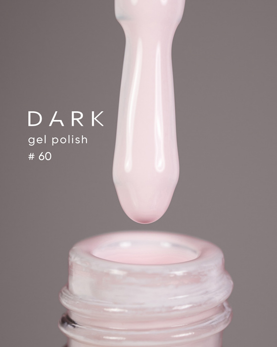 Dark gel polish 060, 10 ml
