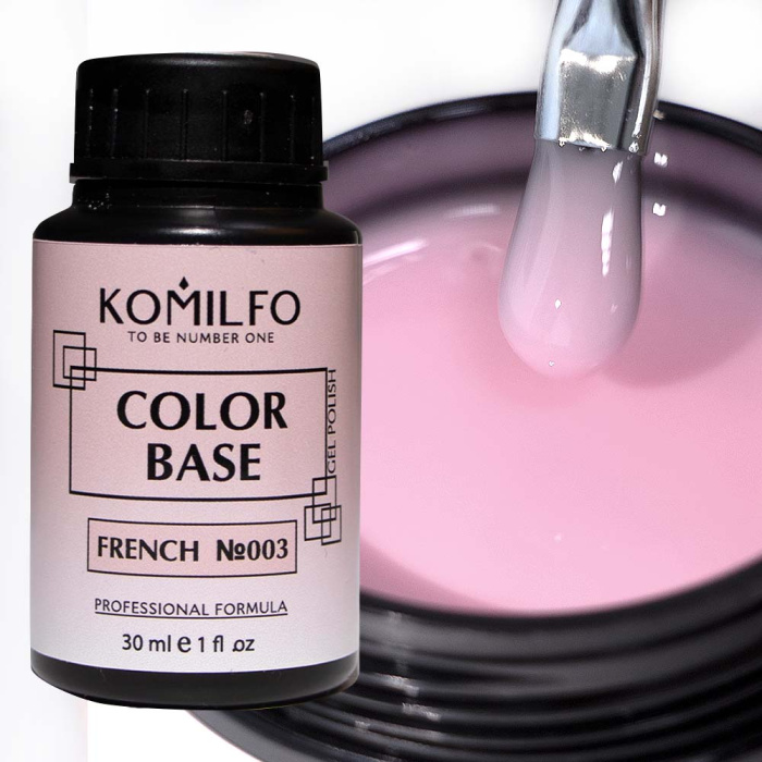 Komilfo Color Base French 003, 30 мл (бочонок)