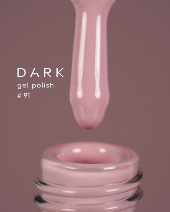 Dark gel polish 091, 6 ml