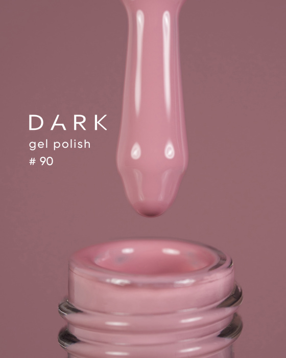 Dark gel polish (new collection) 90, 6 ml