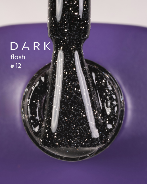 Dark Gel Polish Flash 12, 10 ml