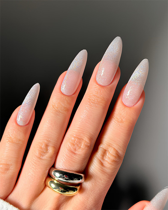 Dark gel polish Hologram cat 01, 6 ml