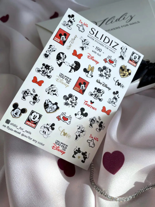 Фольгований слайдер дизайн SLIDIZ №190