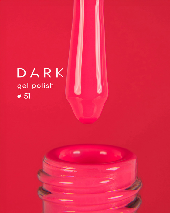 Dark gel polish 051, 6 ml