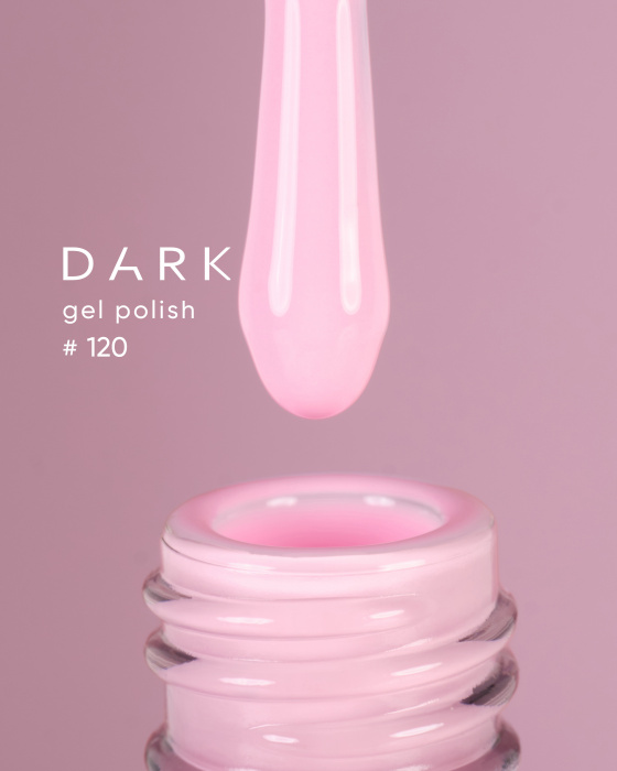 Dark gel polish (new collection) 120, 6 ml