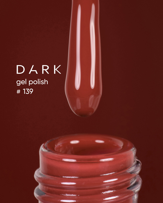 Dark gel polish (new collection) 139, 10 ml