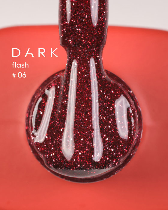 Dark Gel Polish Flash 06, 10 ml