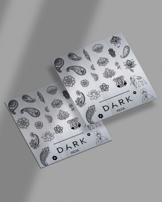 DARK Пластина для стемпінгу India