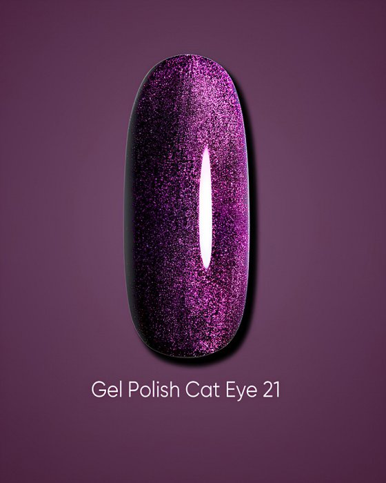DARK Gel Polish Cat Eye 21, 6 мл