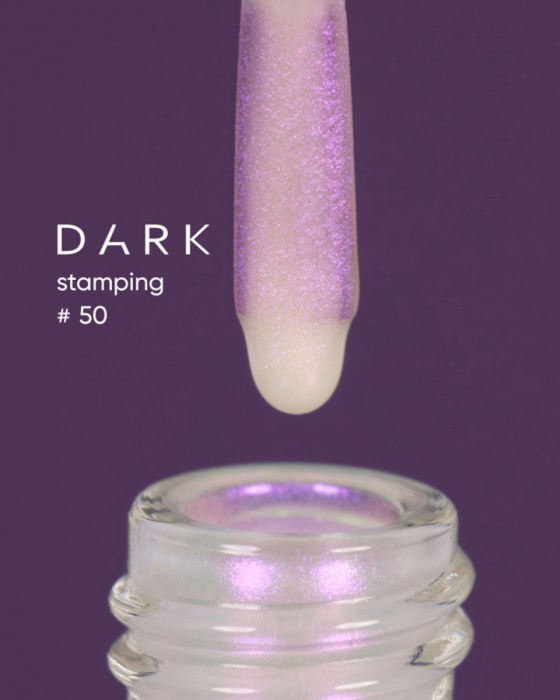 DARK Stamping Polish №50 фіолетовий хамелеон, 10 мл