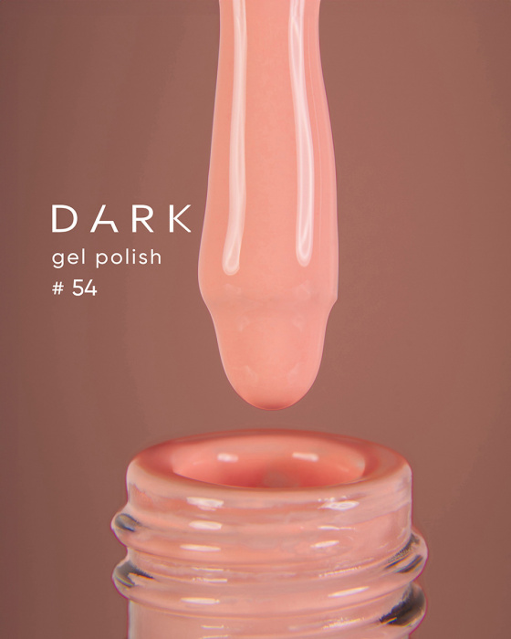 Dark gel polish 054, 6 ml