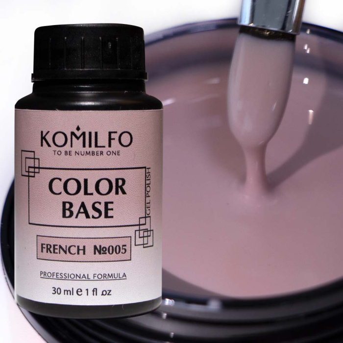 Komilfo Color Base French 005, 30 мл (бочонок)