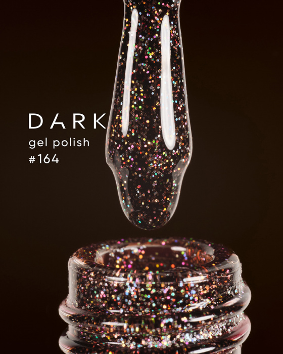 Dark gel polish 164, 6 ml