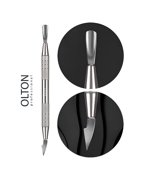 Olton лопатка манікюрна (пушер-сокирка)