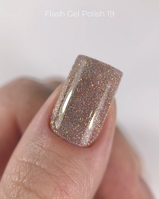 Dark Gel Polish Flash 19, 10 ml