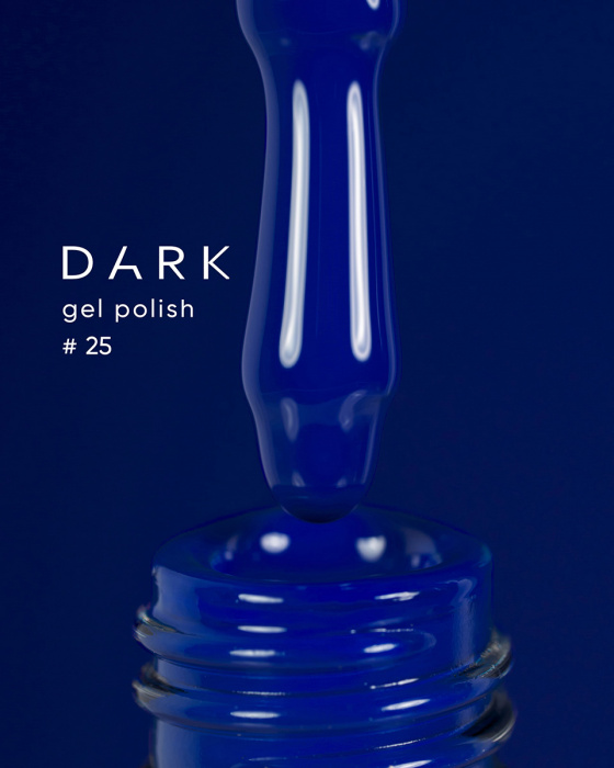 Dark gel polish 025, 6 ml